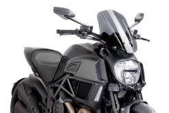 Puig Windscherm Touring Verstelbaar Ducati Diavel (14-18)
