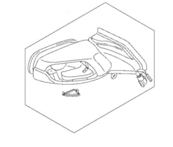 Suzuki Spiegel Rechts 56500-26J03-RB5