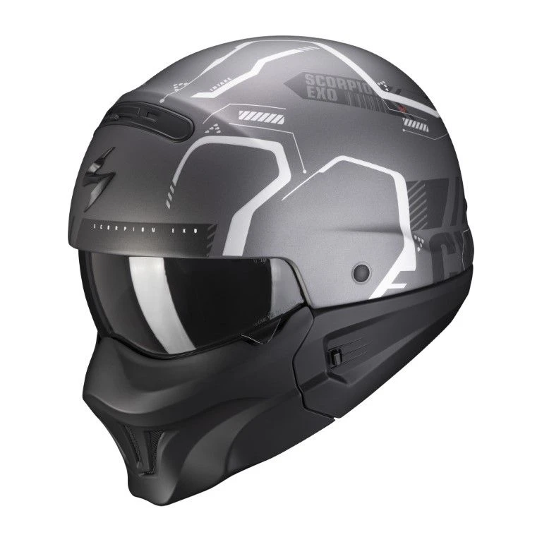 Scorpion Exo-Combat Evo Ram Motorhelm