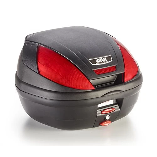 GIVI E370N Topkoffer Monolock 37L - Rode Reflector 1 GIVI E370N Topkoffer Monolock 37L - Rode Reflector