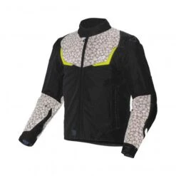 Macna Durago Night Eye Motorjas -Motorfiets Delen Winkel Macna Durago Night Eye Zwart wit Fluo 9201