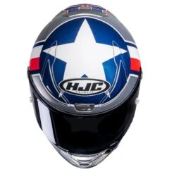 HJC RPHA 1 Ben Spies Silver Star Motorhelm