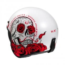 HJC V31 Desto Motorhelm -Motorfiets Delen Winkel hjc v31 desto wit rood 3 94de