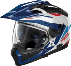 Nolan N70-2 X Stunner Motorhelm -Motorfiets Delen Winkel nolan n70 2 x stunner blauw 5d90